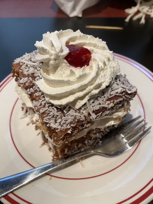 The most decadent lamington you’ll ever have for $9  at Smith & Deli CBD in Melbourne
