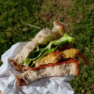 foghorn legless sandwich at Smith & Deli CBD in Melbourne