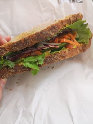Vegan sandwich at Gigi Sumos - Santa Maria Maior in Funchal