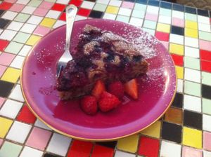 vegan cake at Cafe Valentin in Berlin