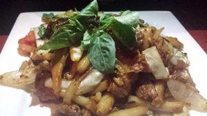 'spicy noodles' with tofu at Amazing Thailand in Minneapolis