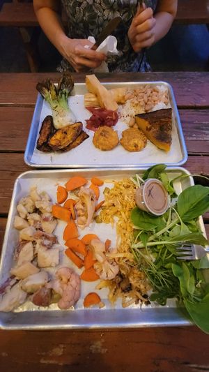 Vegan Plate (1 order) at Johnny Lime in St John