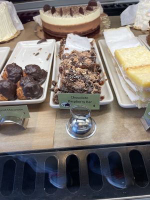 Dessert case  at French Meadow Bakery & Cafe in St Paul