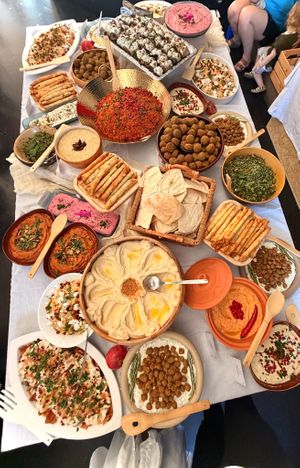 Mezze/Fingerfood Buffet at NAR in Munich