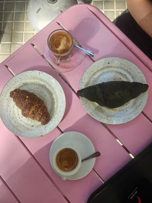 Croissants at Nerea Bakery in Barcelona