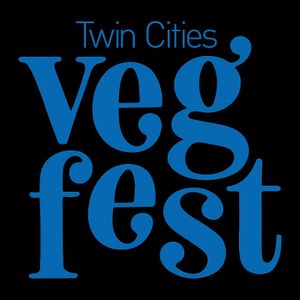 Twin Cities Veg Fest logo. at Compassionate Action for Animals in Minneapolis