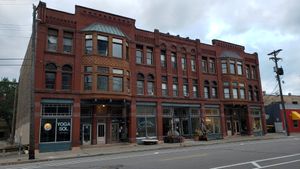 Exterior, October 2021. at Gardens of Salonica in Minneapolis