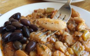 Vegan Yigandes at Gardens of Salonica in Minneapolis