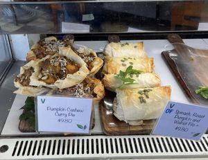 My two favourite savoury options!   at Pranah Cafe in Wellington