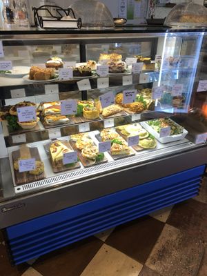 Cabinet food at Pranah Cafe in Wellington