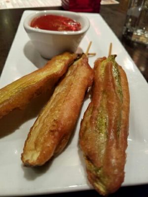 pickle satay at Ginger Hop in Minneapolis