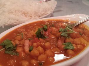 channa masala vegan at Himalayan Restaurant - Longfellow in Minneapolis