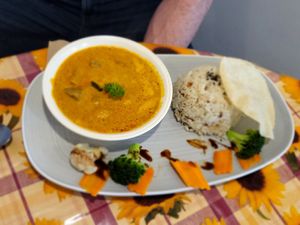 Nasi lemak at Nature Vegetarian Food in Lower Hutt
