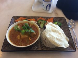 Nadi Lemak at Nature Vegetarian Food in Lower Hutt