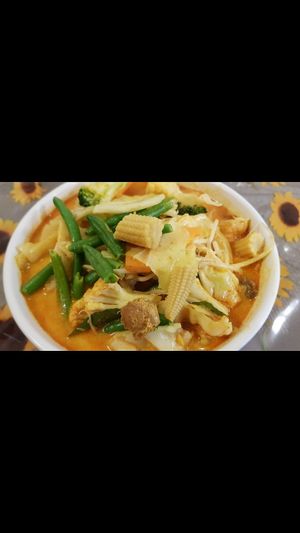 Curry Noodle Soup at Nature Vegetarian Food in Lower Hutt