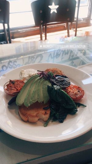 Vegan Hash Stack at Midnight Espresso in Wellington