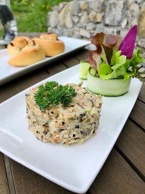 All vegan at Something Els in Kobarid