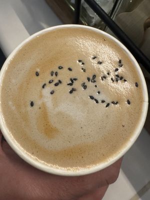 Sesame Latte  at Koké in New York City