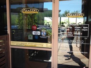 front door  at Picazzo's Healthy Italian Kitchen in Scottsdale