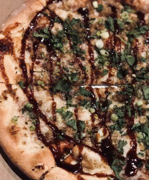 Bbq Chik’n Pizza at Picazzo's Organic Italian Kitchen in Phoenix