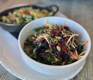 Chopped kale salad  #Veganuary at Picazzo's Organic Italian Kitchen in Phoenix