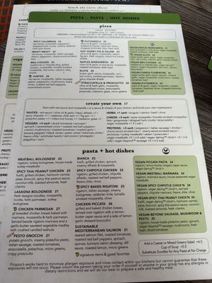   at Picazzo's Organic Italian Kitchen in Phoenix