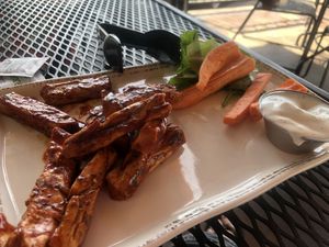 Vegan wings at Picazzo's Organic Italian Kitchen in Phoenix