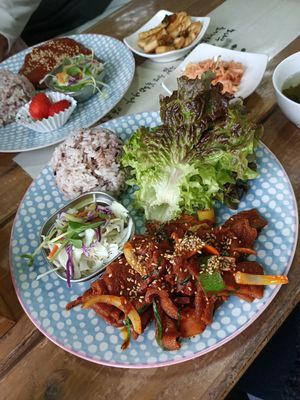 Bulgogi at Dajeon Cafe in Busan