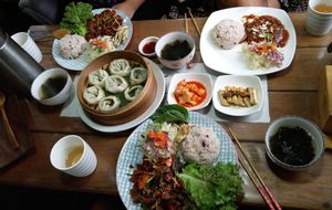 Yummy. at Dajeon Cafe in Busan