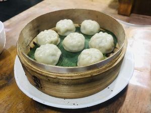 Steamed dumpliy at Dajeon Cafe in Busan