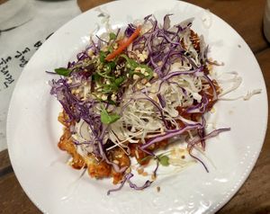 Soy Chicken Plate  at Dajeon Cafe in Busan