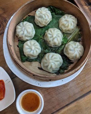 Dumplings at Dajeon Cafe in Busan