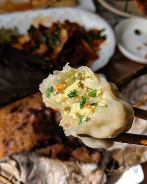Dumplings at Dajeon Cafe in Busan