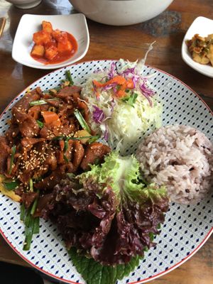 bulgogi at Dajeon Cafe in Busan