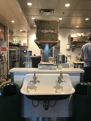 Washing Station at Flower Child - 44th in Phoenix