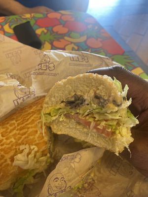 Sandiwch   at Ike's in Tempe