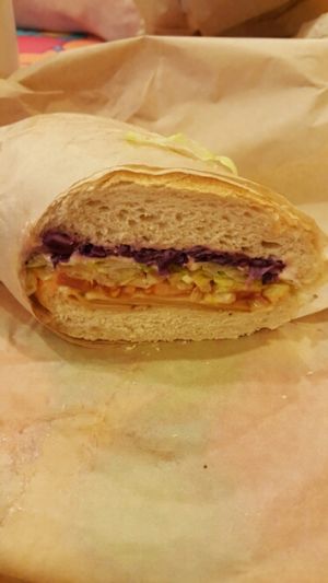 Vegan Rueben on Sourdough at Ike's in Mesa