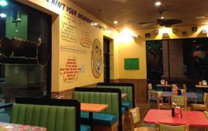 Mixture of booths & tables at Ike's in Mesa