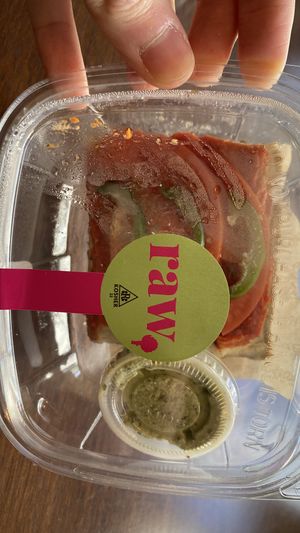 Pizza  at Chicago Raw - Huron St in Chicago