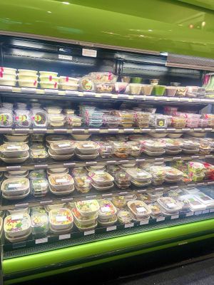 Refrigerated section  at Chicago Raw - Huron St in Chicago