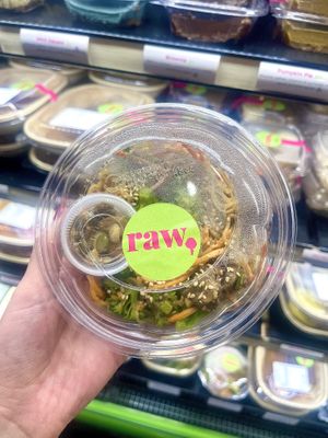 ride the wave noodles in packaging   at Chicago Raw - Huron St in Chicago