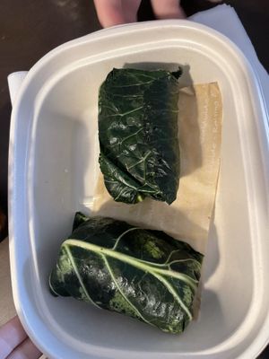 Walnut meat wrap  at Chicago Raw - Huron St in Chicago