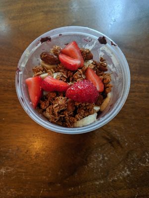 Açai bowl at Chicago Raw - Huron St in Chicago