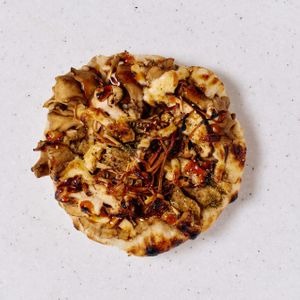 Mushroom Pizza at SHOGUN PIZZA Shibuya in Tokyo
