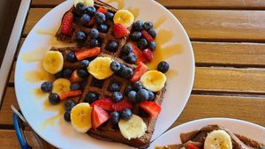 Waffles at Local Juicery in Sedona