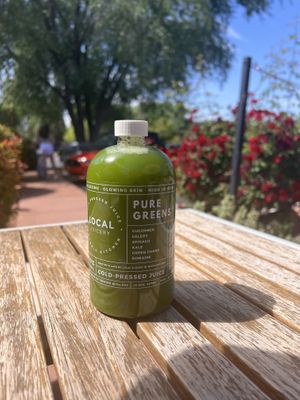 My green juice   at Local Juicery in Sedona