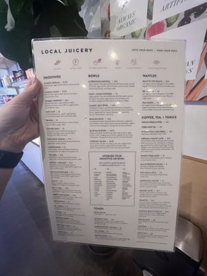   at Local Juicery in Sedona