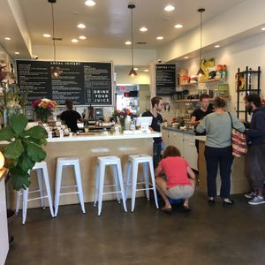 inside at Local Juicery in Sedona