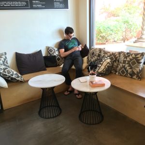 seating at Local Juicery in Sedona