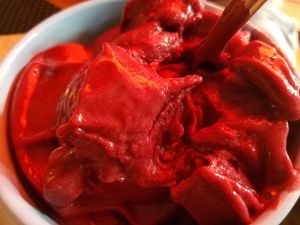 Blended Frozen Acai  at Prana Cozinha Vegetariana in Rio De Janeiro